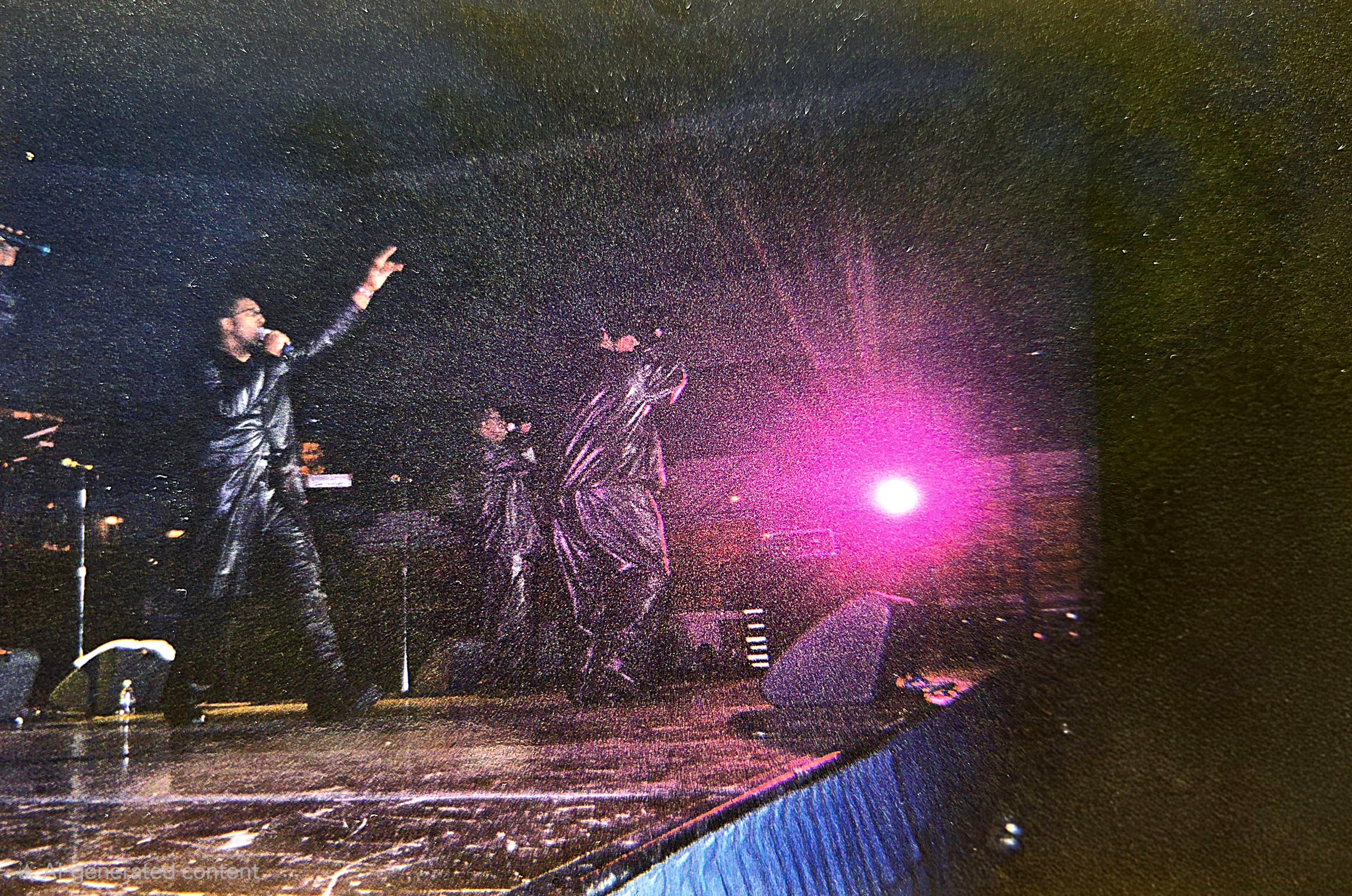 Men Of Standard performing during the Shout 2000 tour